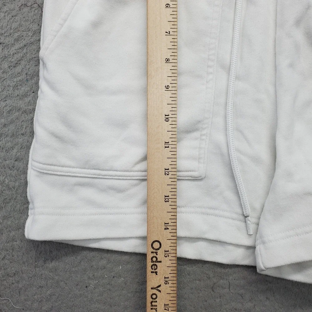 Lou & Grey Sweat Shorts Womens Small Multi‎ Pockets Striped Waistband Drawstring - Picture 3 of 7